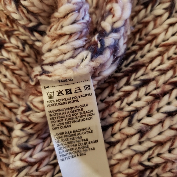 KNITTED COWL NECK SWEATER - Picture 9 of 9